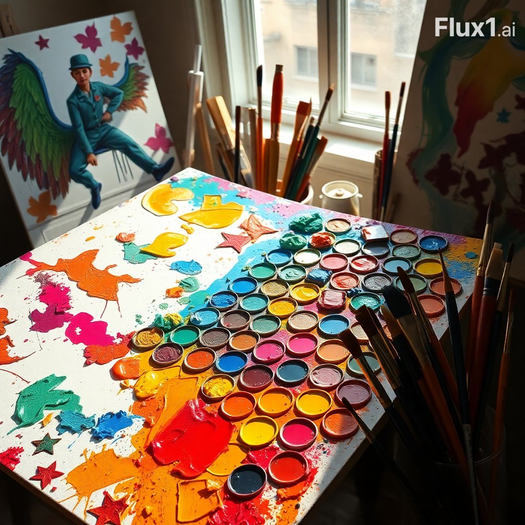 Artteom creative universe background