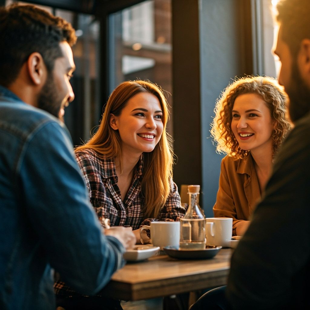 Global chat creative background