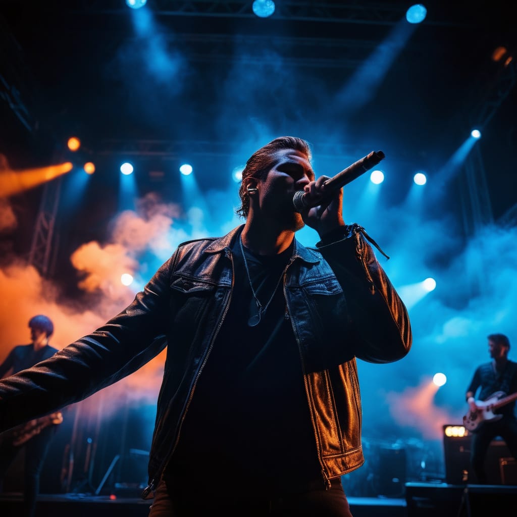 Music and sound creative background