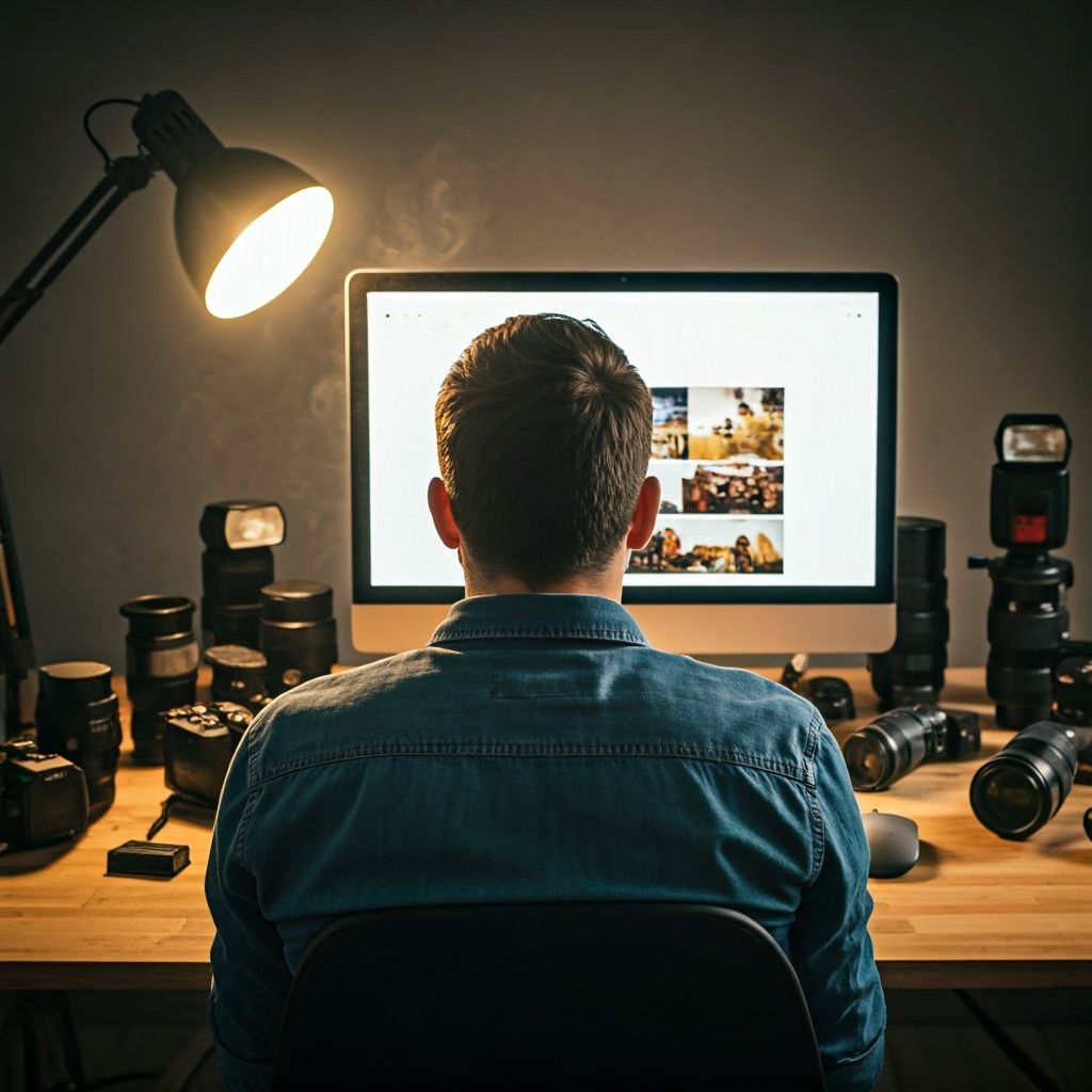 Services creative background